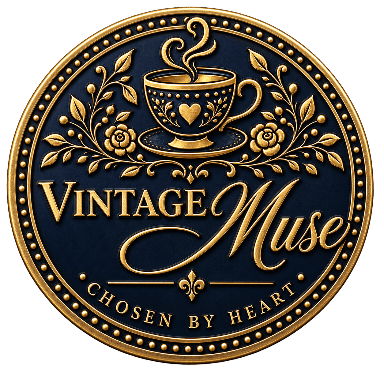 Vintage Muse medallion logo